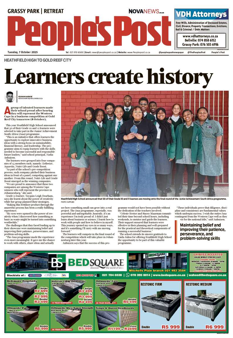 People’s Post Grassy Park| Retreat E-edition 07 October 2025