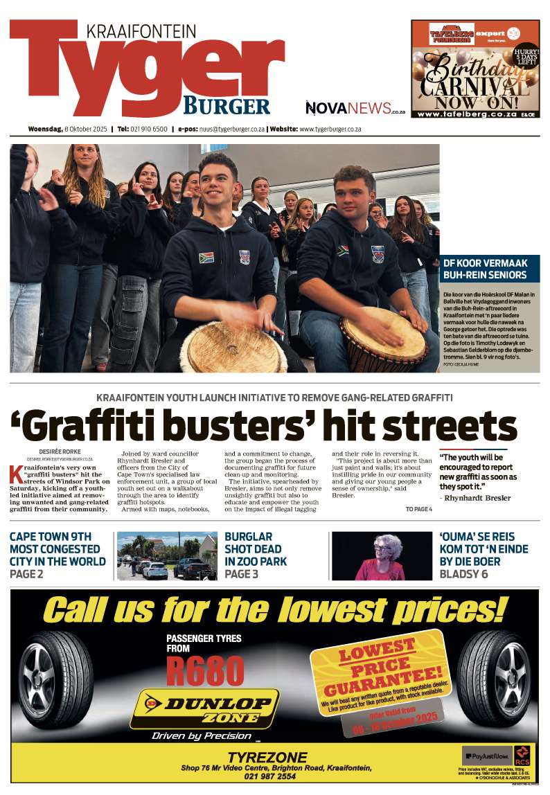 TygerBurger Kraaifontein E-Edition 8 Oktober 2025