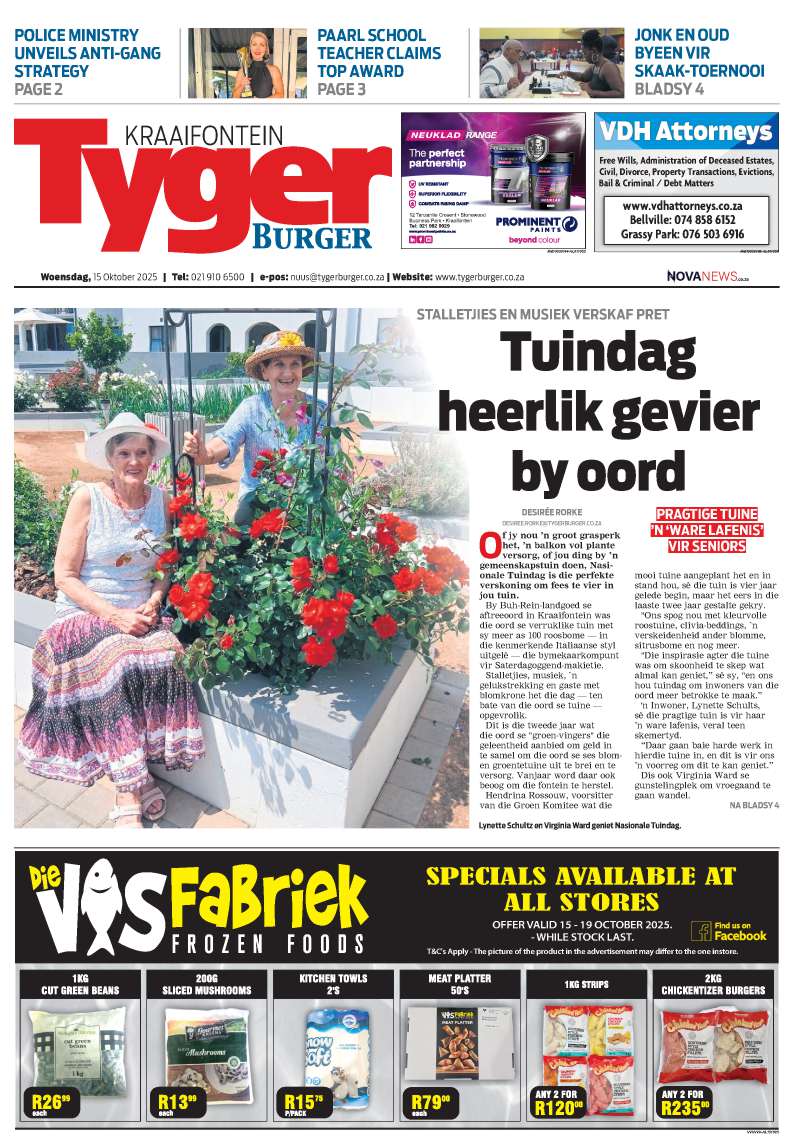 TygerBurger Kraaifontein E-Edition 15 Oktober 2025