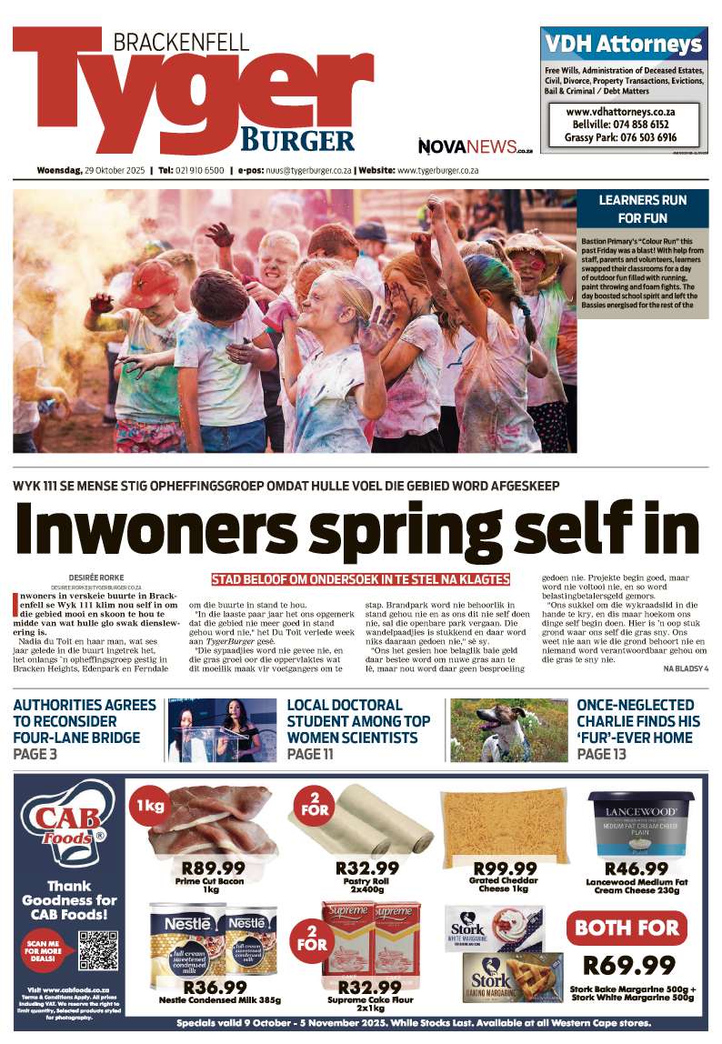 TygerBurger Brackenfell E-Edition 29 Oktober 2025