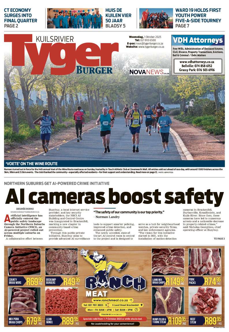 TygerBurger Kuilsrivier E-Edition 1 Oktober 2025