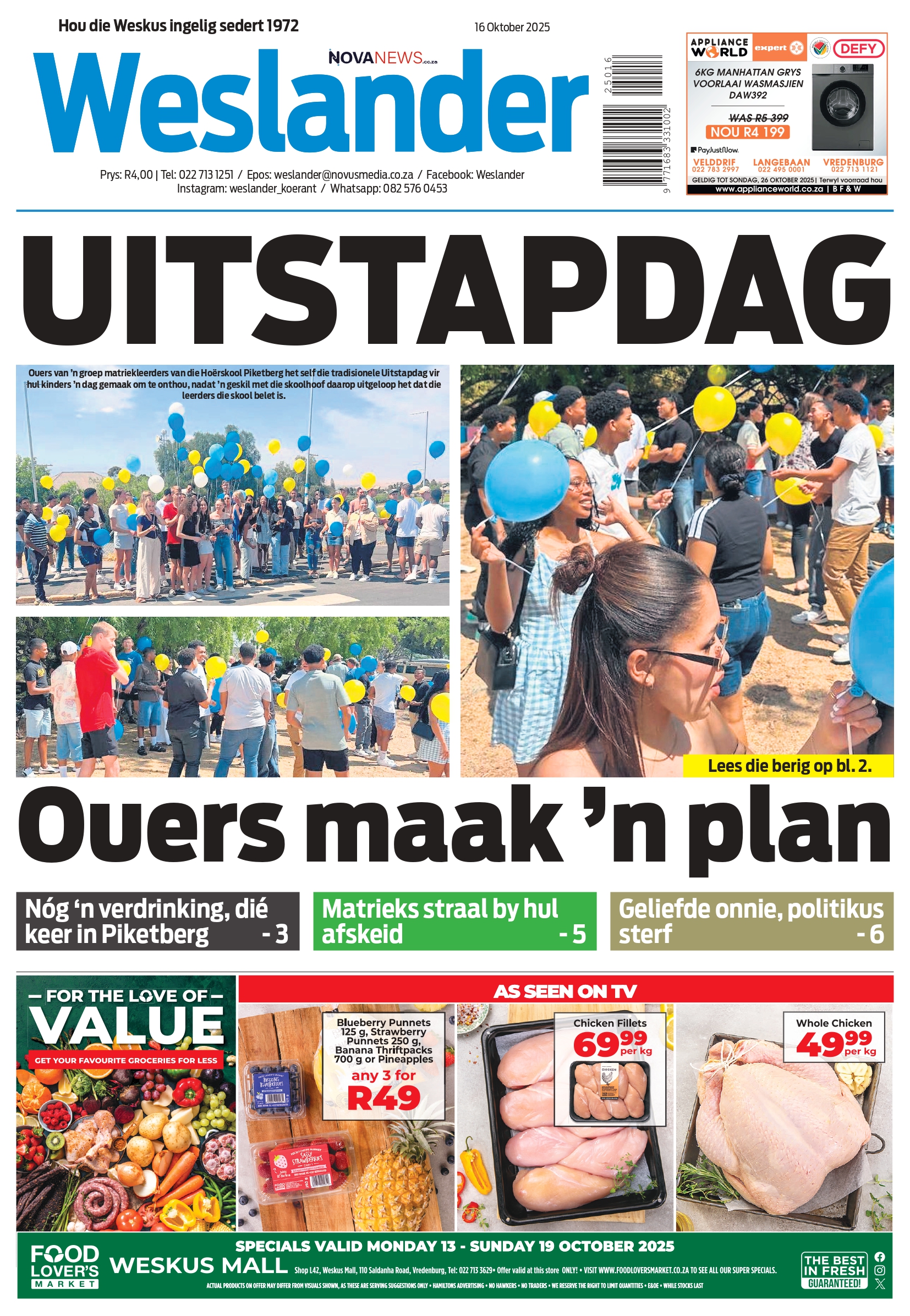 Weslander E-Edition – 16 October 2025