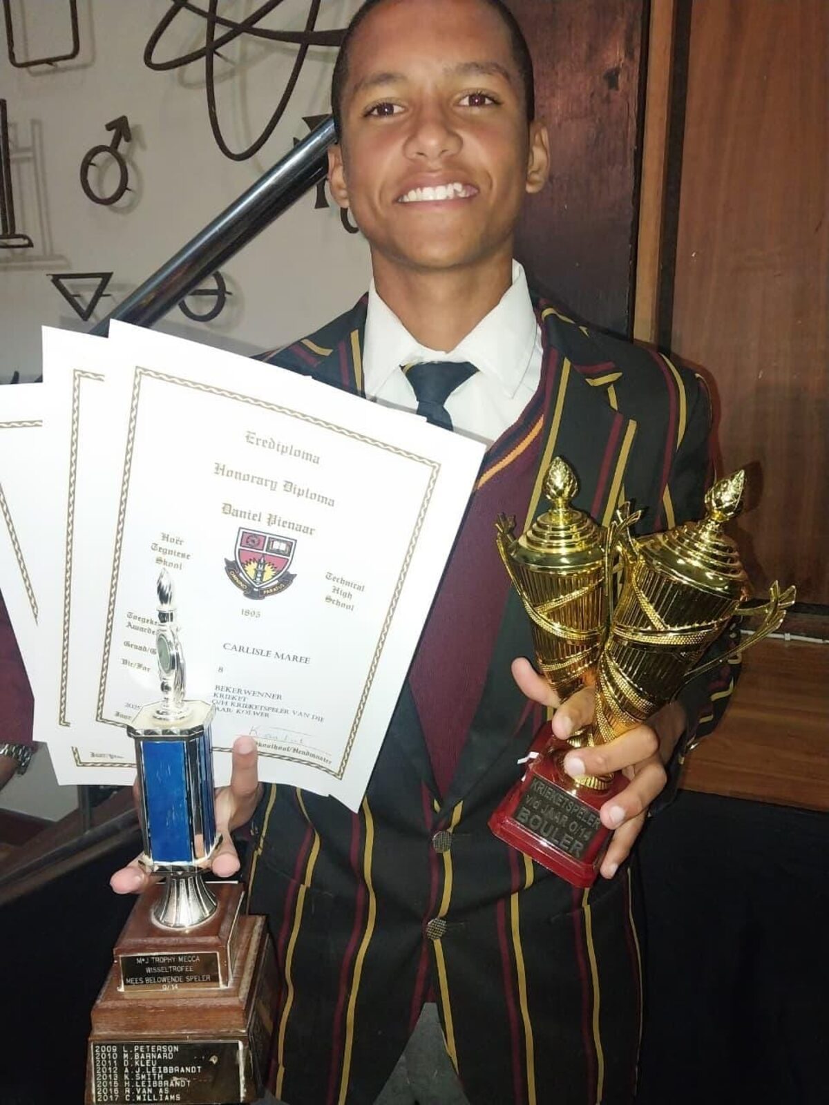 14-year-old sets new standards in school sports