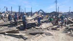 Hundreds of people homeless after shack fire in Khayelitsha