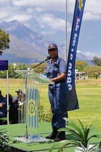 Police officers ready to act in Cape Winelands this festive season