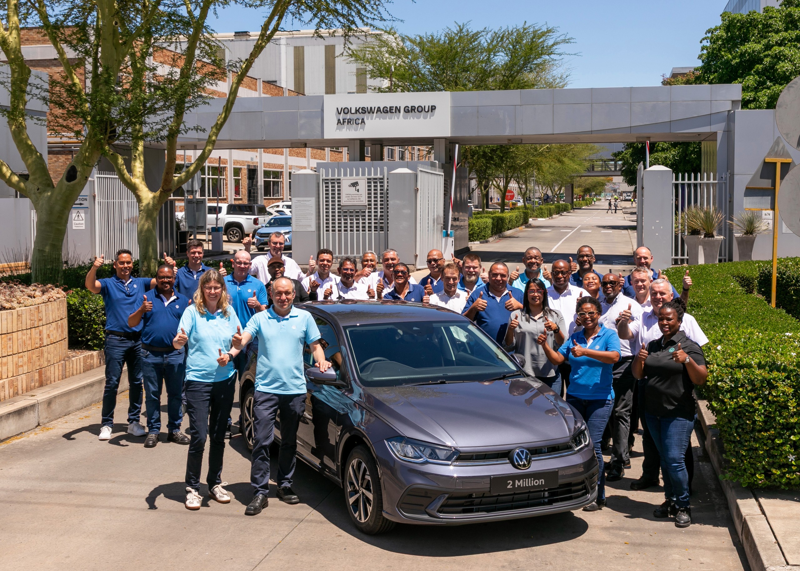 The two millionth Polo has rolled off the production line at Plant Kariega