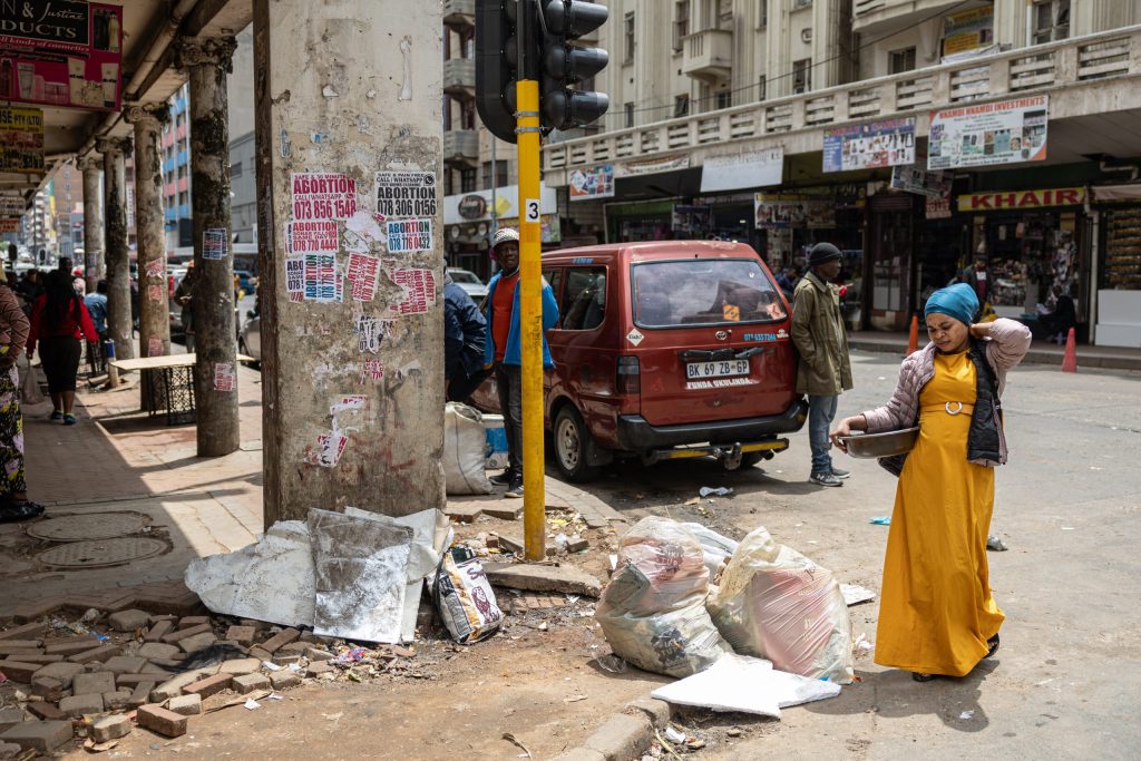 The sprawling metropolis of nearly six million people, home to Africa's richest square mile, has fallen into disrepair in recent years. Open sewers, potholed roads, and crowded shacks of corrugated iron line its fraying edges, prompting President Cyril Ramaphosa to call the city's condition "not pleasing."
