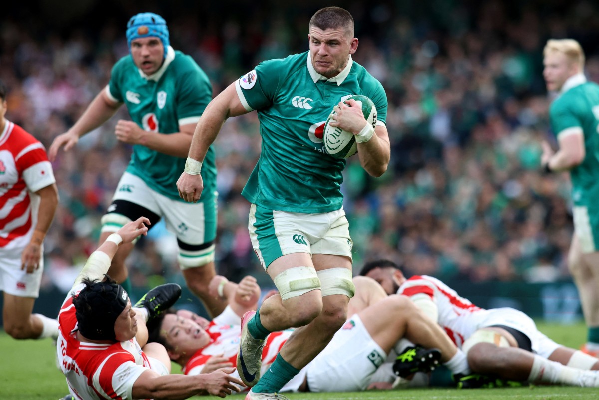 Ireland dominate Japan 41-10 in Dublin thriller