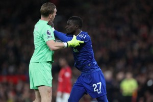 Everton stun United after Gueye’s shocking red card