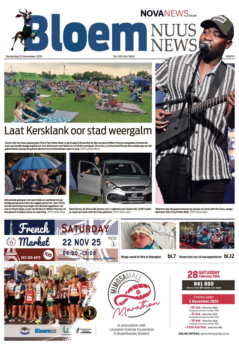 BloemNuus – E-Edition – 20 November 2025