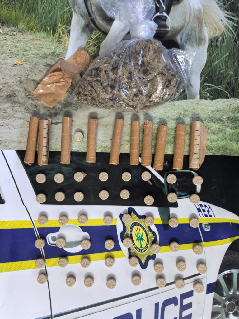 In Bloemfontein, a correctional officer faces charges for possession of drugs after a police investigation.