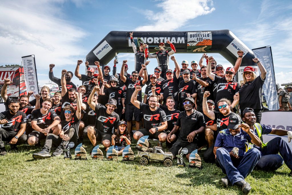 Toyota Gazoo Racing South Africa clinched the 2025 SARRC title at the Northam Zondereinde Bushveld 400.