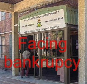 An urgent forensic audit is crucial as Matjhabeng Municipality faces R14 Billion crisis and bankruptcy
