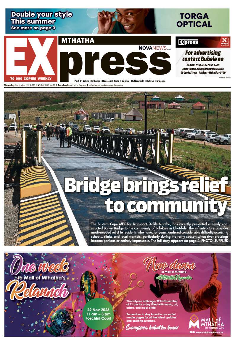 Mthatha Express South – E-Edition – 13 November 2025