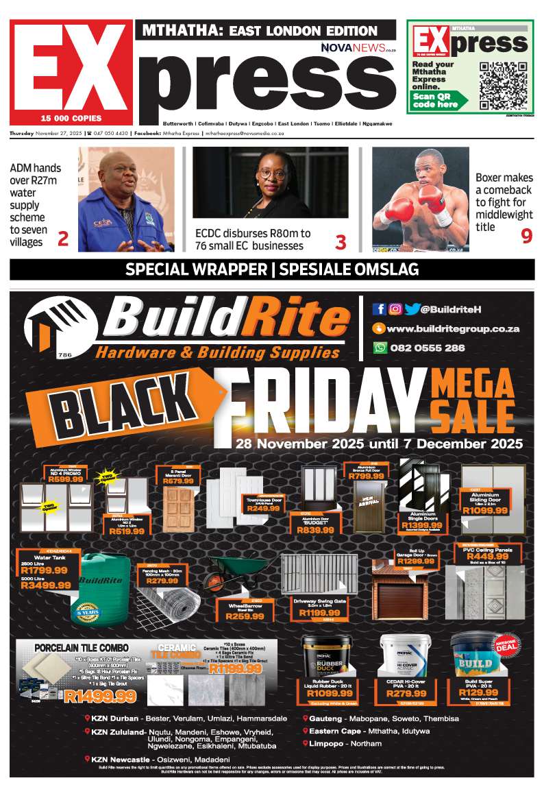 Mthatha Express South – E-Edition – 27 November 2025