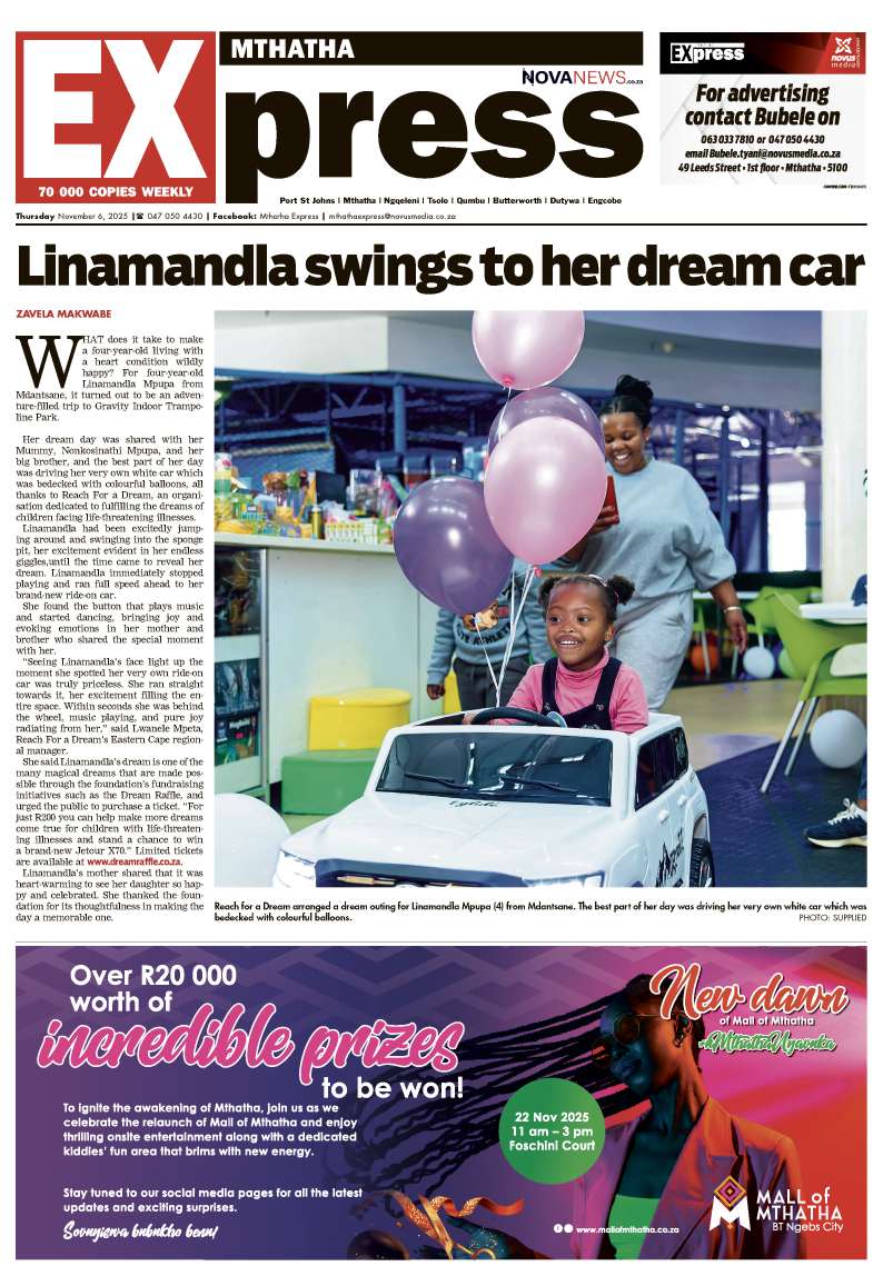 Mthatha Express South – E-Edition – 6 November 2025