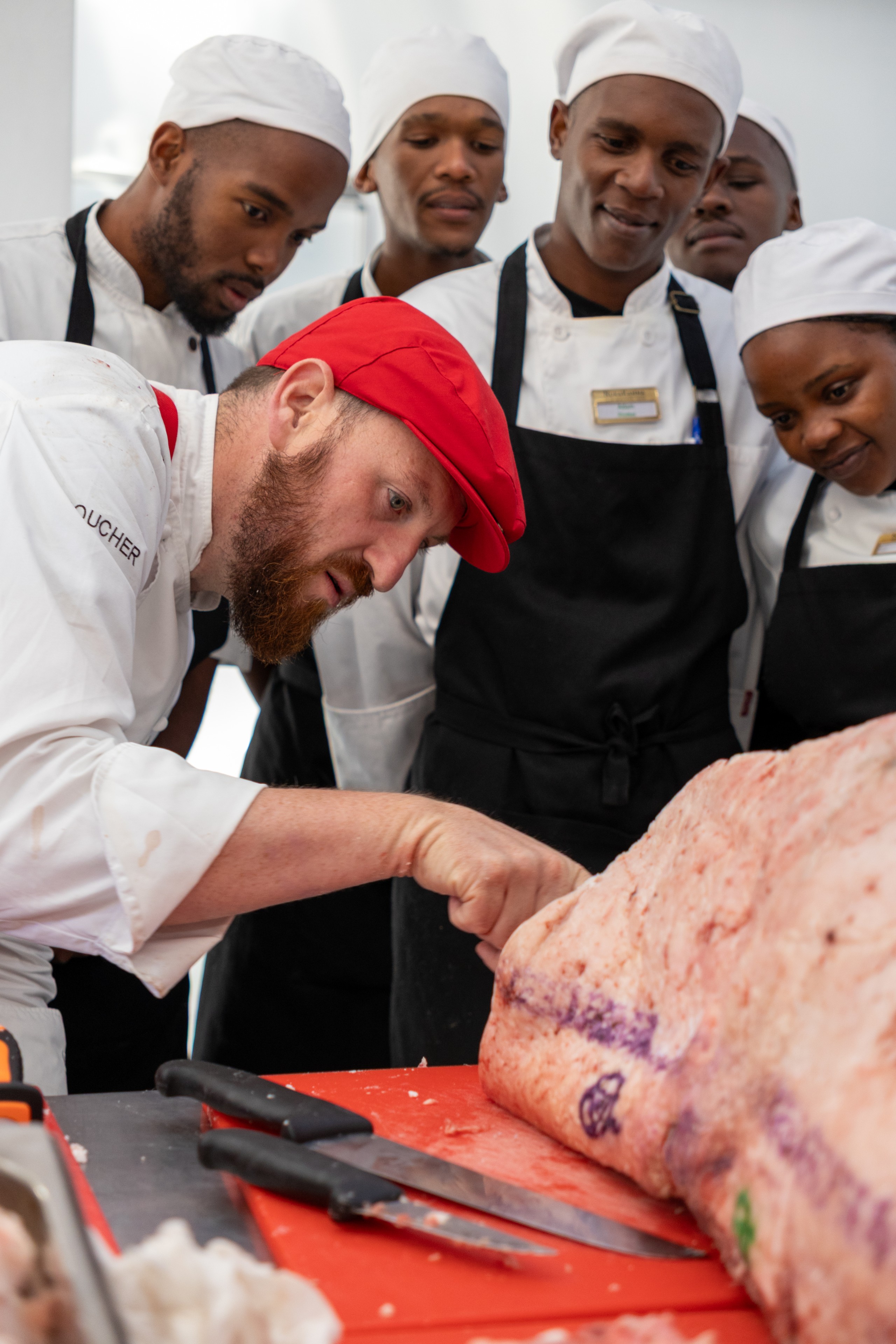 The academy’s unique programme combines intensive hospitality training.