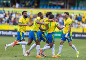 Nuno Santos brace helps Sundowns down Lupopo at Loftus