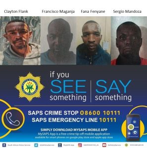 Escapee from Lydenburg police custody back in the dock, five still on the run