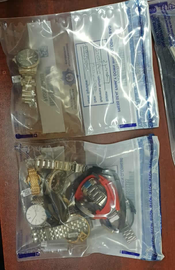 Details on the arrest of two robbers following a shootout with police. Their court case for armed robbery is coming up soon.