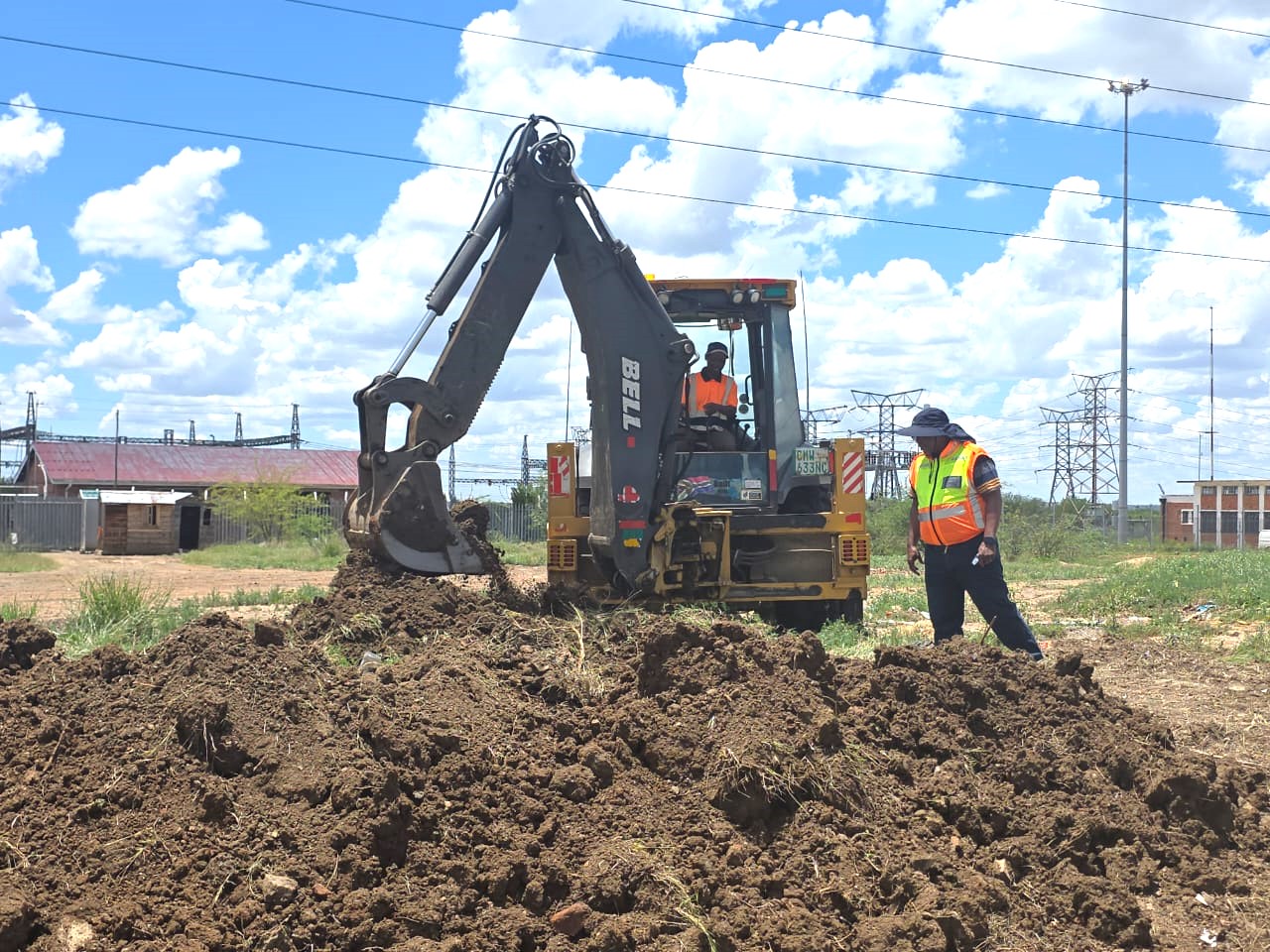 Repairing of damaged infrastructure