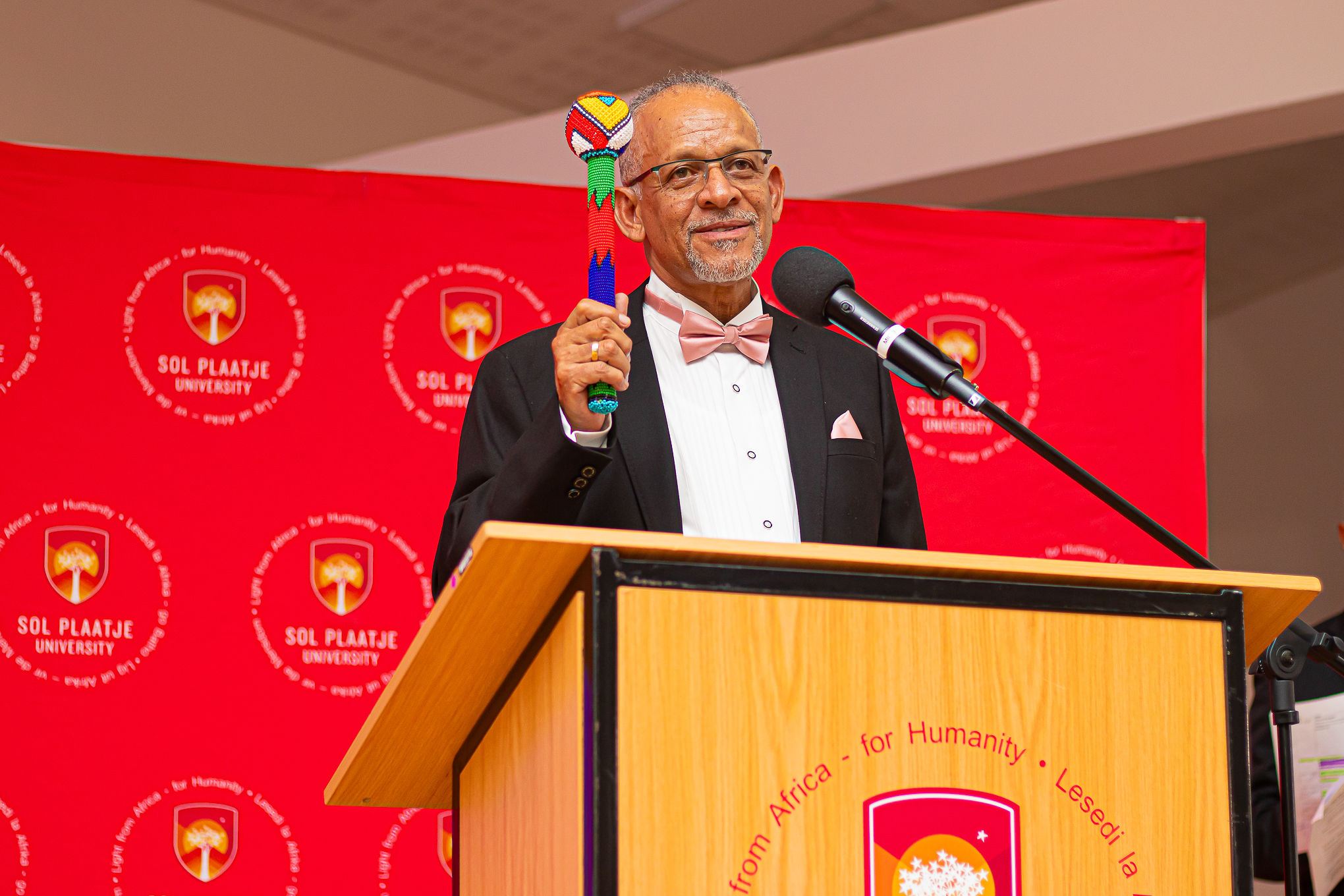 Professor Andrew Crouch of the Sol Plaatje University.