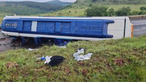 Five die, dozens injured in Mpumalanga R33 bus crash