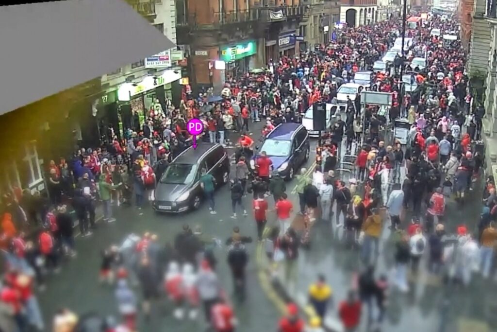 A driver who ploughed his car into crowds celebrating Liverpool's Premier League victory in a fit of road rage was sentenced Tuesday to 21 years and six months in prison for what a judge called "horror and devastation" on the city's streets.

Paul Doyle, 54, sobbed openly in Liverpool Crown Court as victim impact statements detailed permanent injuries, trauma and nightmares suffered by those he struck during the 26 May rampage.