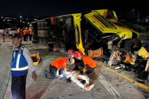 Deadly bus crash in Indonesia claims 16 lives