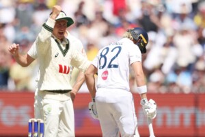 Twenty wickets fall in MCG mayhem as Australia lead Ashes thriller