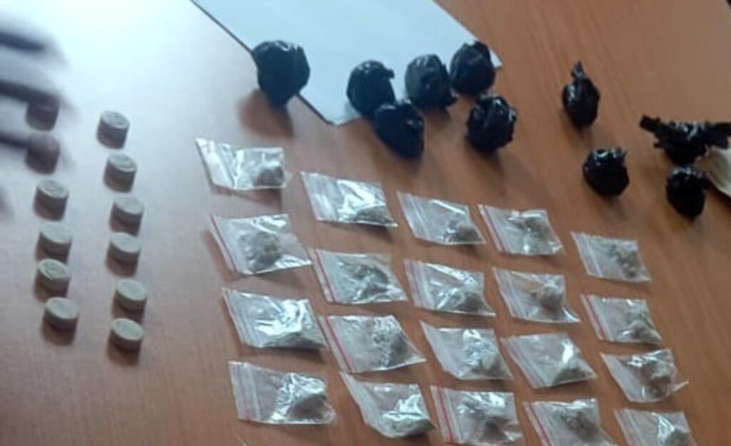 The suspected drugs with an estimated street value of R20 000 were confiscated.  Photo: SAPS