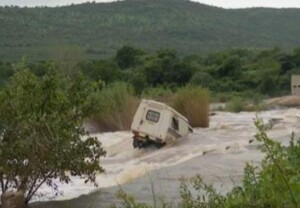 Two soldiers missing after military vehicle swept away in flooded river