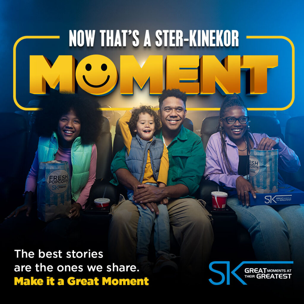 Ster-Kinekor is inviting South Africans to rediscover the magic of shared movie moment.