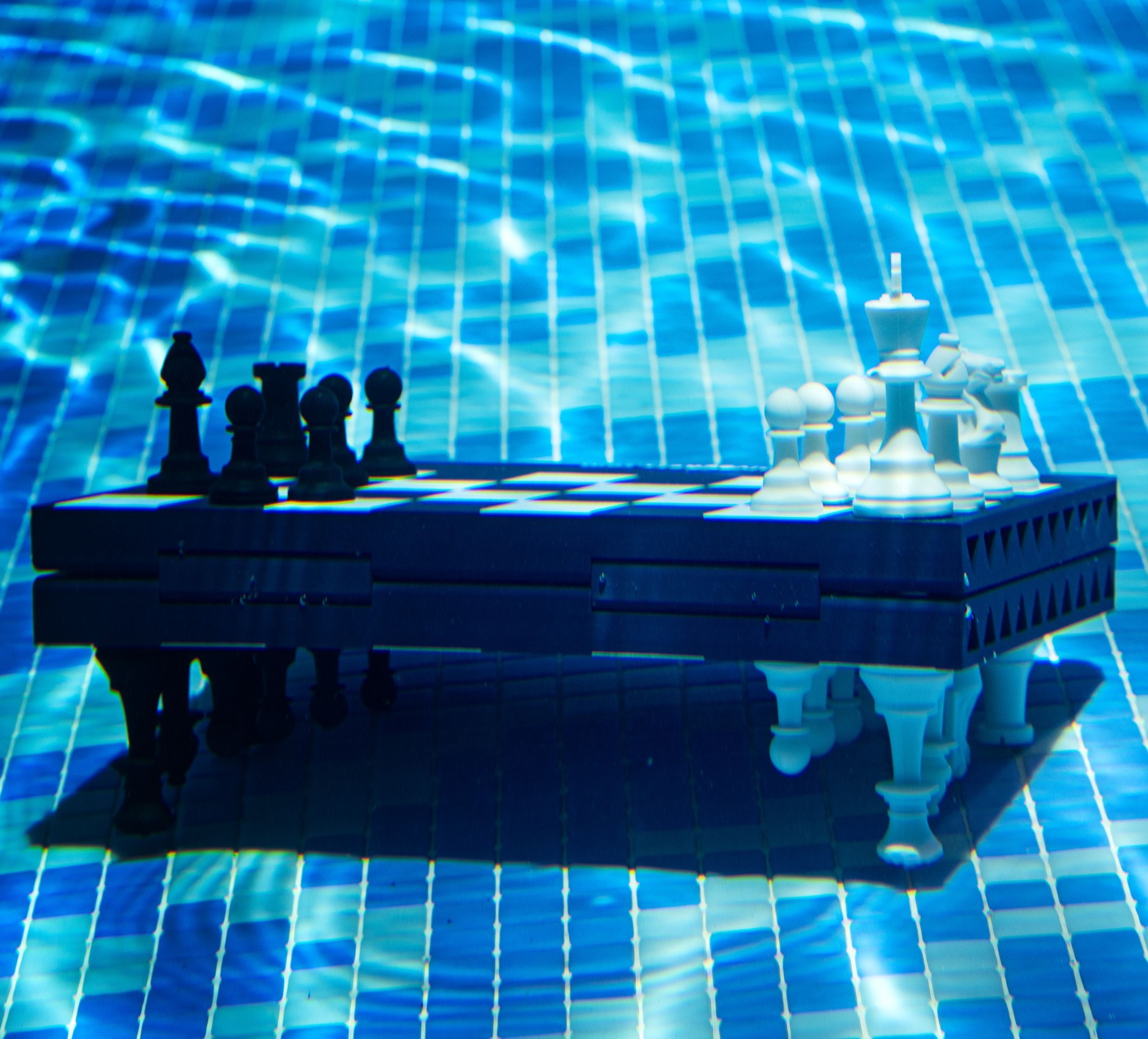 The world's first underwater chess championship took place in Cape Town.