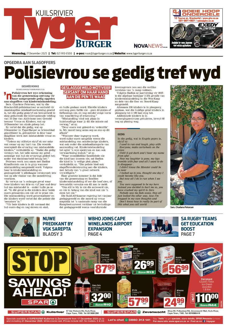 TygerBurger | Kuilsrivier | E-Edition | 17 December 2025