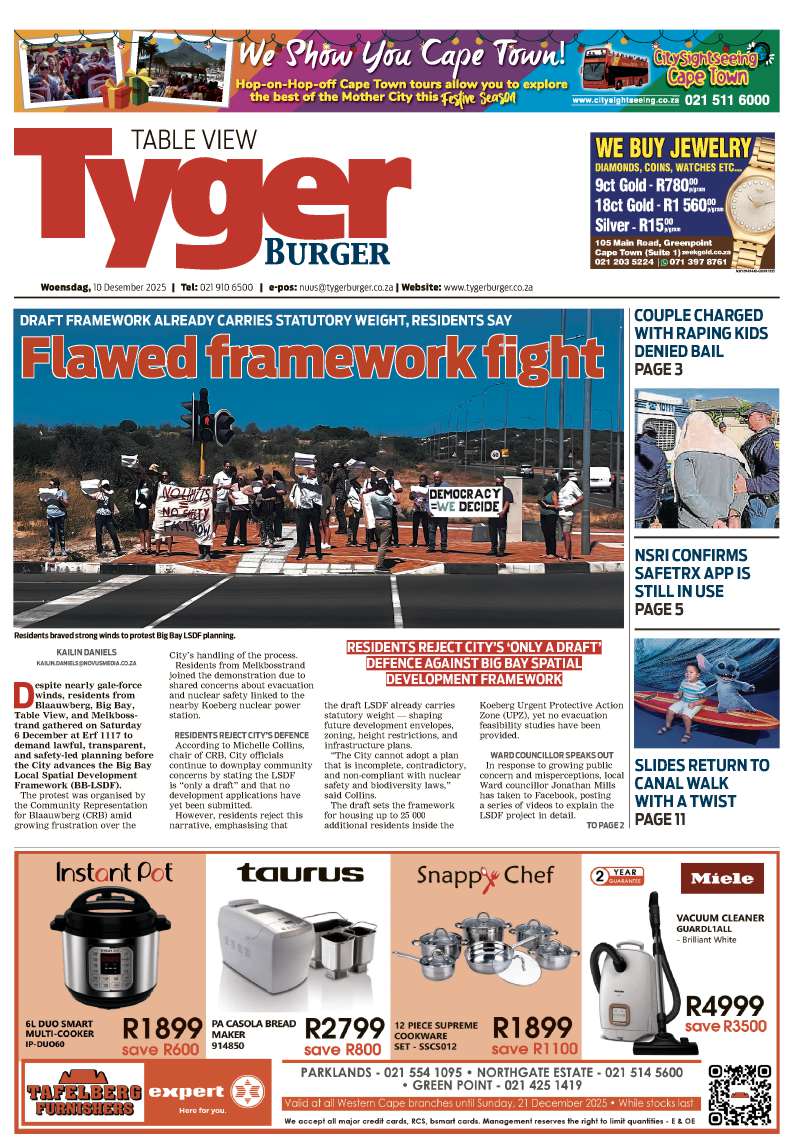 TygerBurger | Tableview | E-Edition | 10 December 2025