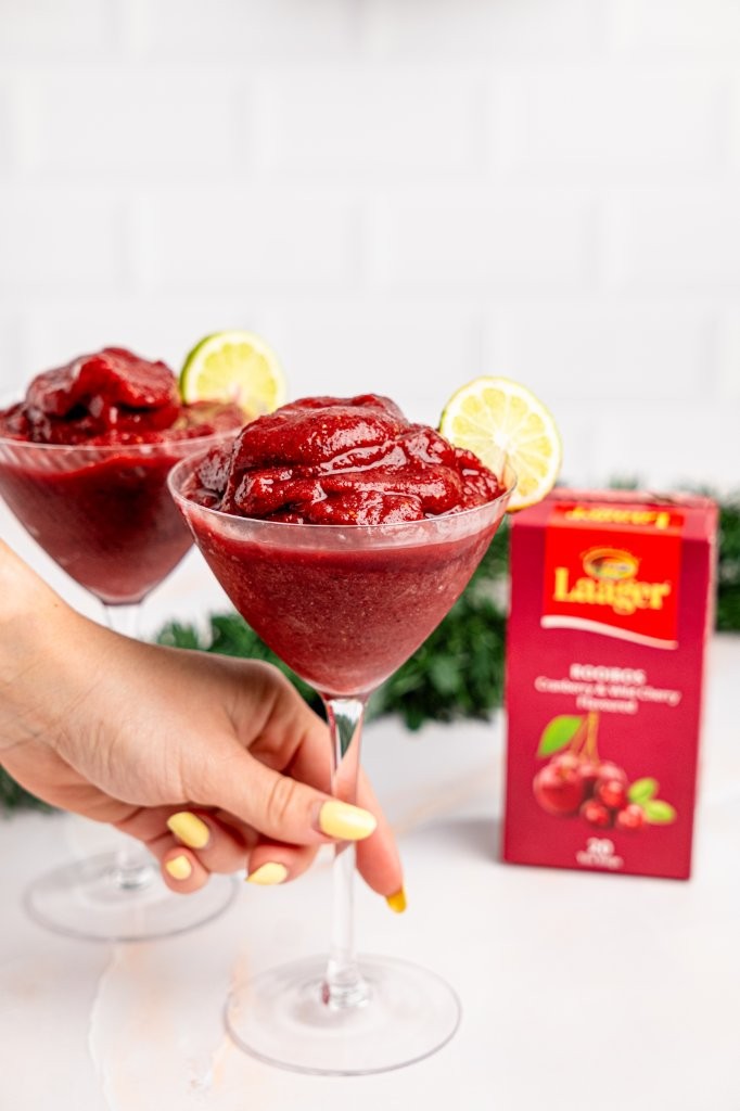 Laager Rooibos Cranberry and Cherry Daiquiri. 