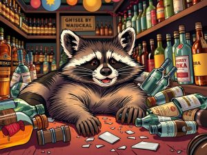 Funny old world: From drunken raccoons to cricket coin curses