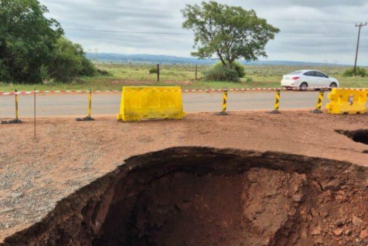 sinkhole Carletonville