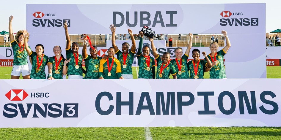 The South African side maintained their perfect record at the Sevens Stadium, winning all five matches throughout the weekend.
