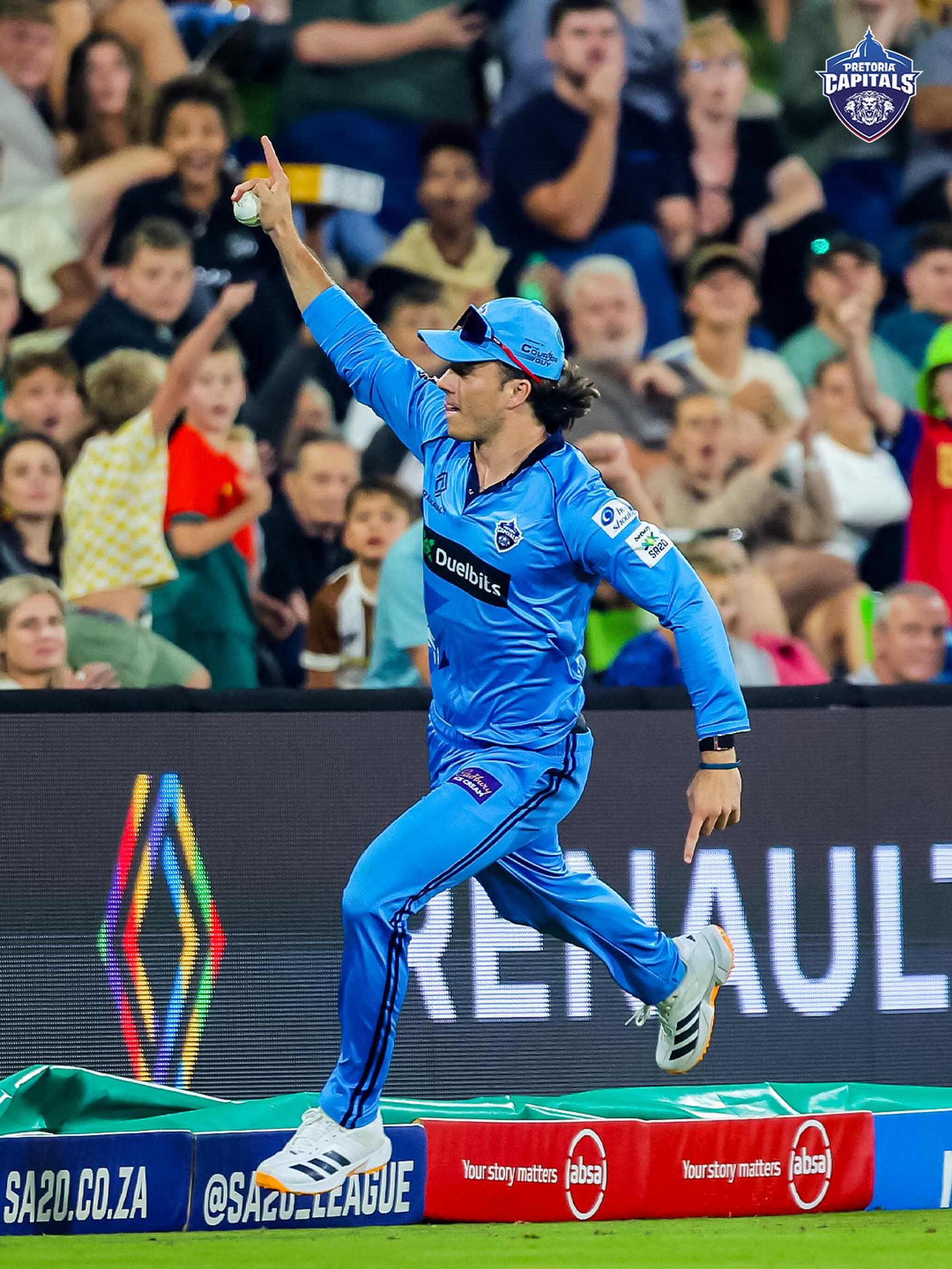 Pretoria Capitals produced a commanding all-round performance to defeat MI Cape Town by 53 runs in their Betway SA20 clash at SuperSport Park on Monday.