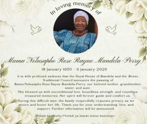 Eastern Cape Premier pays tribute to Mandela family matriarch
