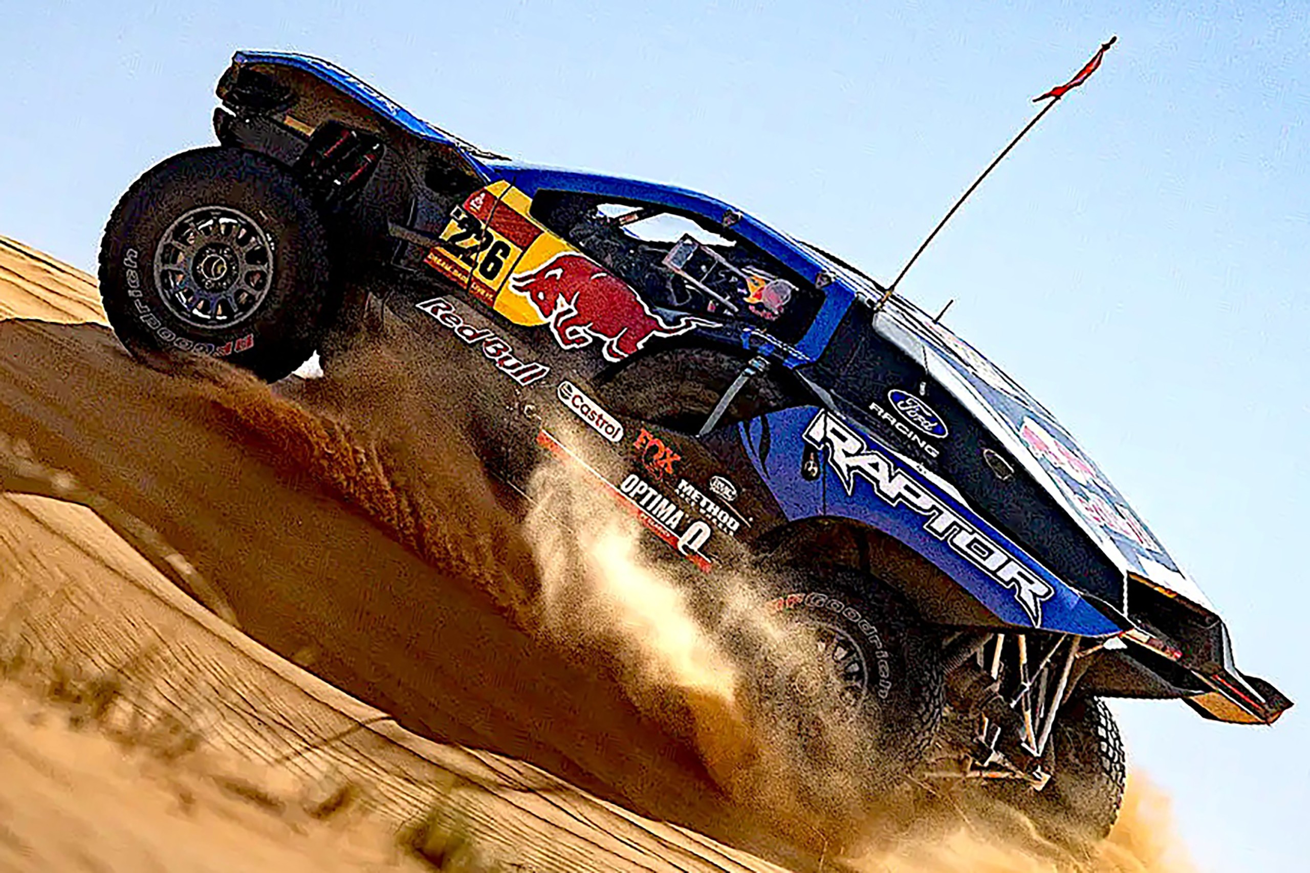 German Mattias Ekström (Ford Raptor) became the first driver to win more than once in 2026 after claiming victory on stage seven of the Dakar Rally