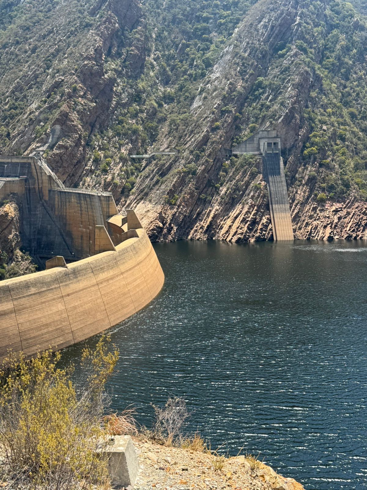 The Kouga Dam.