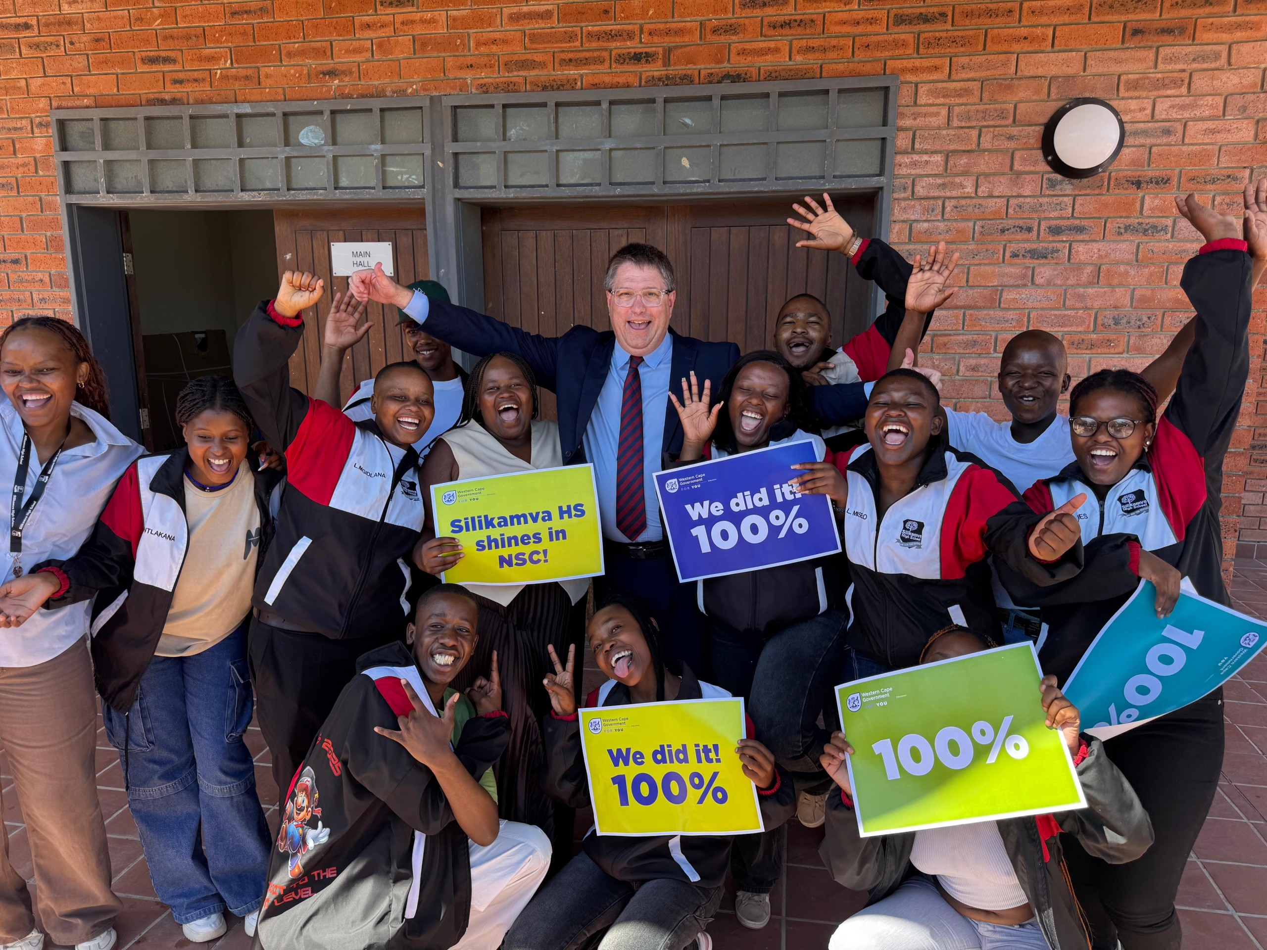 Silikamva High School excels beyond expectations with perfect 100% matric pass rate