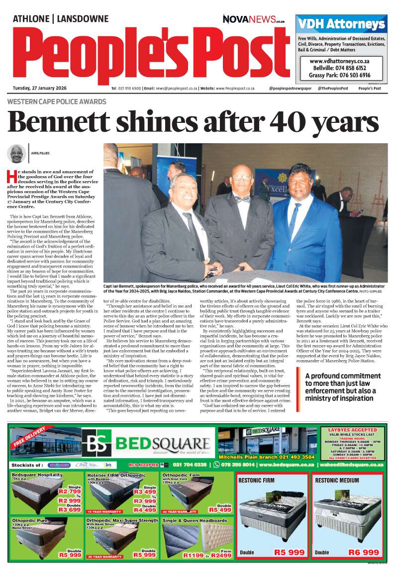 People’s Post Athlone/Lansdowne E-edition 27 January 2026