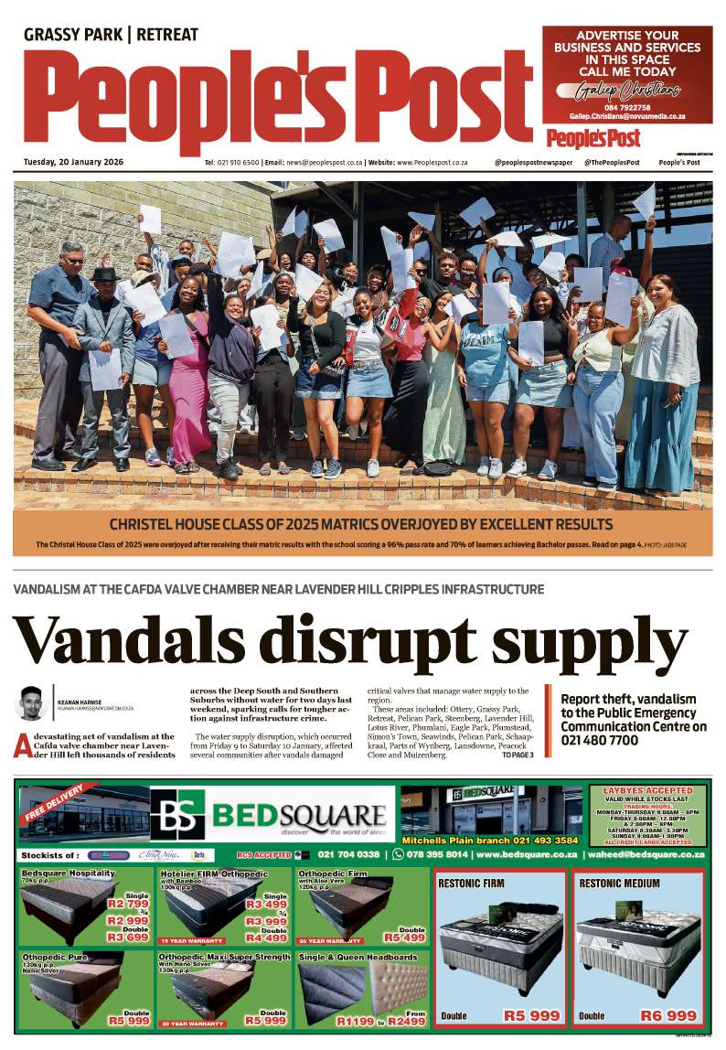 Grassy Park 20 January