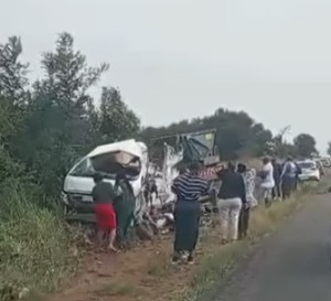Eleven learners killed as minibus taxi collides with truck near Vanderbijlpark