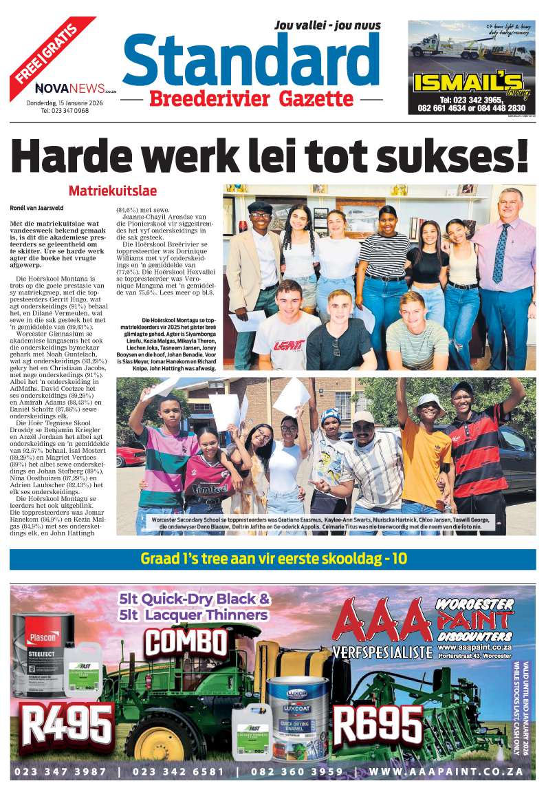 Standard E-Edition 15 January 2026