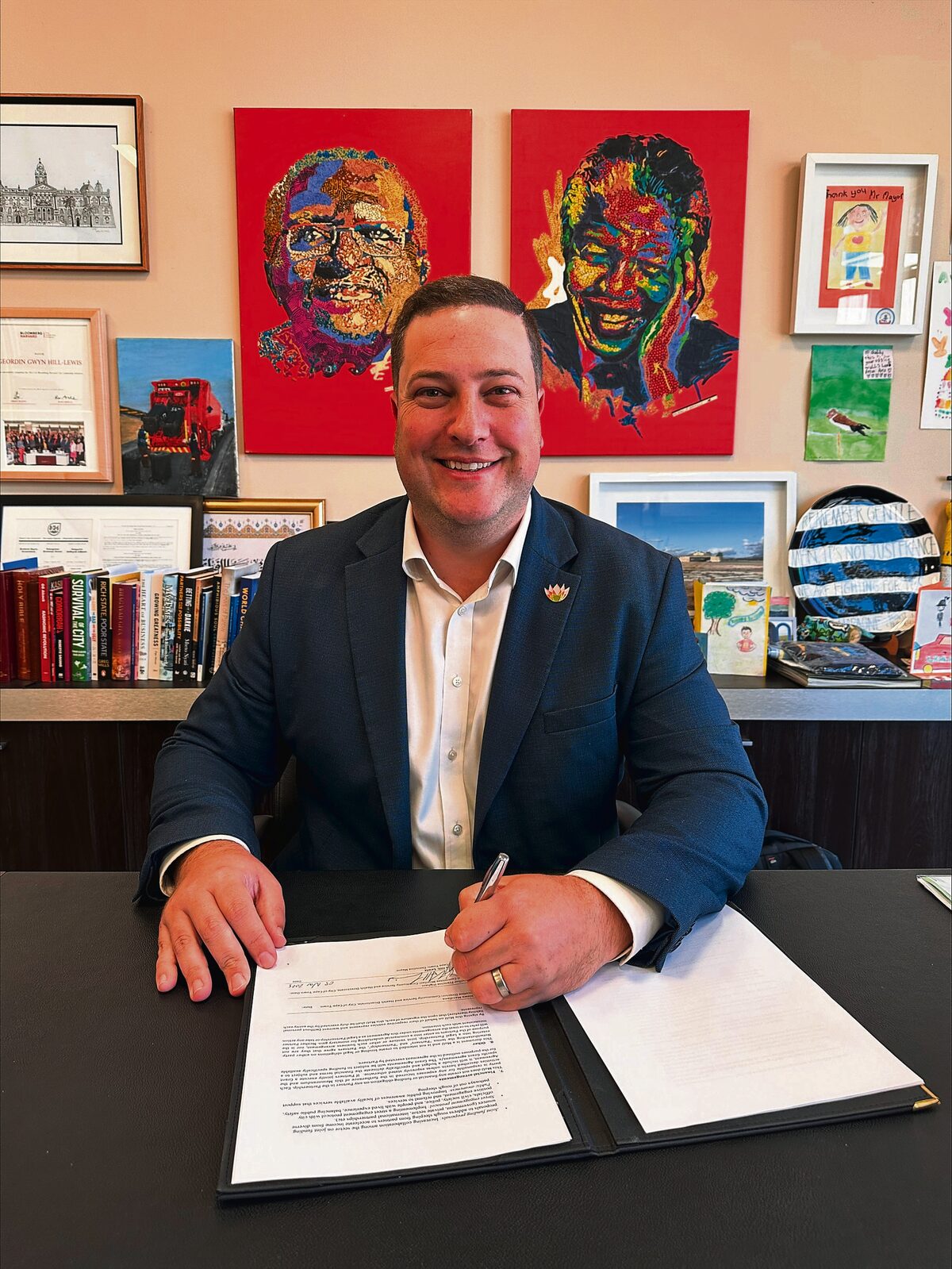 The mayor of Cape Town announced on Friday that he would be running for leadership of the Democratic Alliance (DA), the second-largest party in South Africa's ruling coalition.